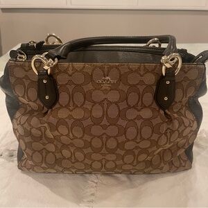 Coach Bag - Brown Monogram